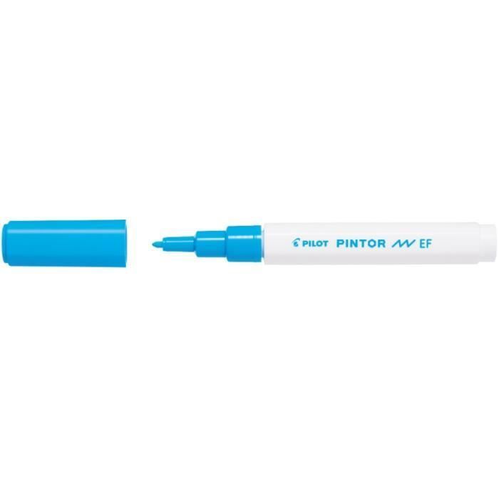 Feutre Peinture Pintor de Pilot - Pointe Extra-fine - Plusieurs coloris disponibles Bleu Clair