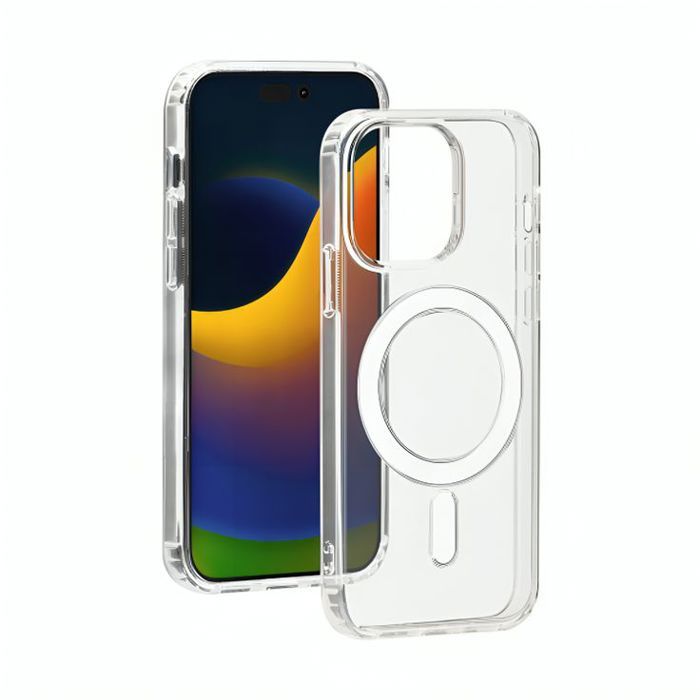 Coque iPhone 12 PRO MAX Magnétique Crystal Clear Transparente compatible avec MagSafe