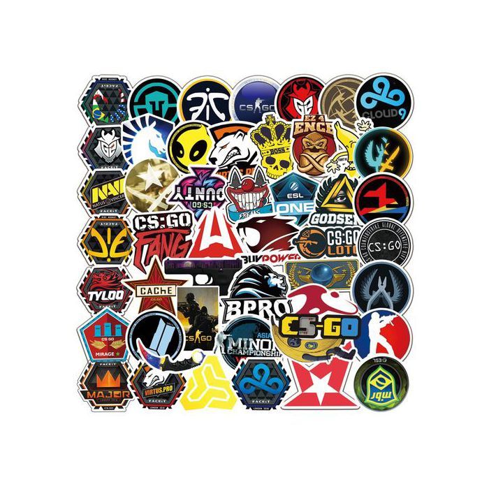 Hot Jeu CS GO Autocollants Dessin Animé Planche À Roulettes Ordinateur Portable LOT/30 pcs