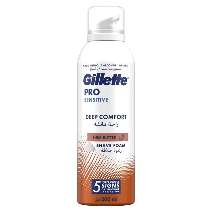 Gillette Mousse à Raser Sensitive Comfort - 200 ml