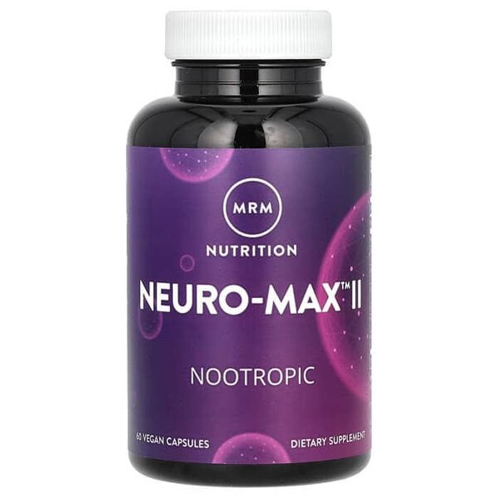 Neuro-Max II, Mémoire Et Soutien De La Concentration 60 gélules végétaliennes