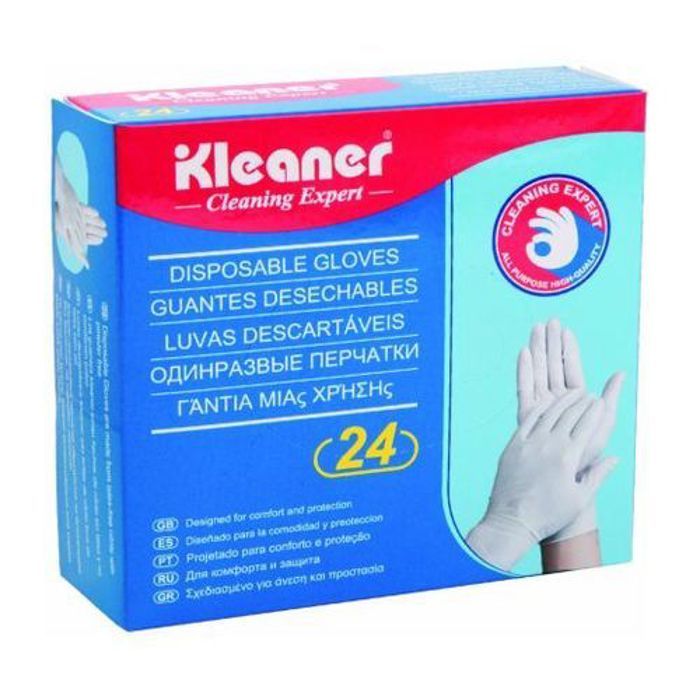 GANTS VINYL JETABLES 24 pes