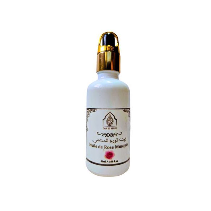 Huile de Rose Musquée - Naturelle - 50 ml - Anti-âge - Nourrissante - Peaux sensibles