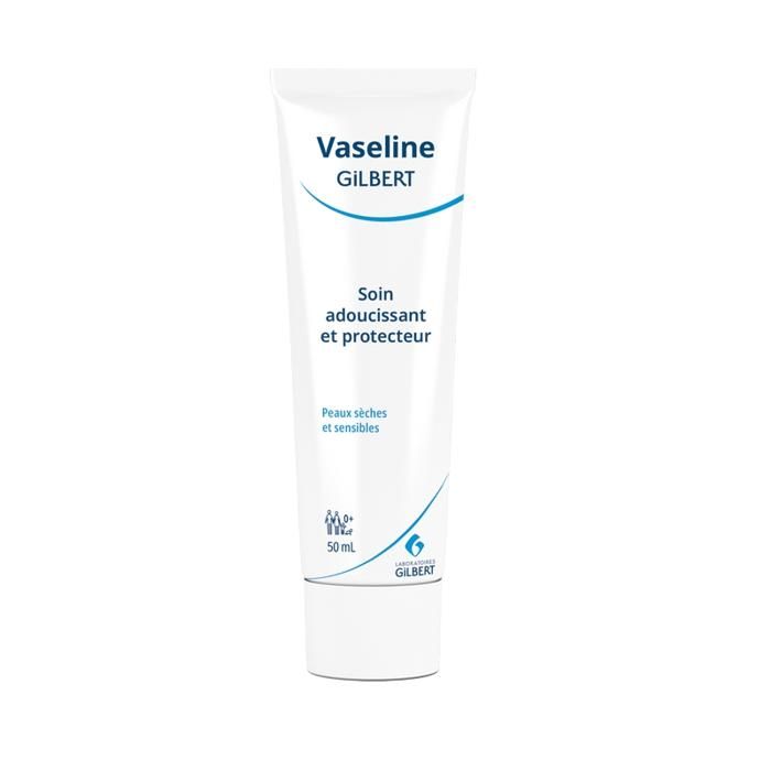 Vaseline - GILBERT - Tube 50Ml - Protège la peau - Nourrit et adoucit - Texture baume