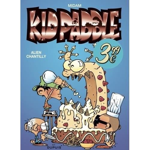 Bande dessinée - Bamboo Édition - Kid Paddle Tome 5 - Alien chantilly - Midam - Collection Kid Paddle