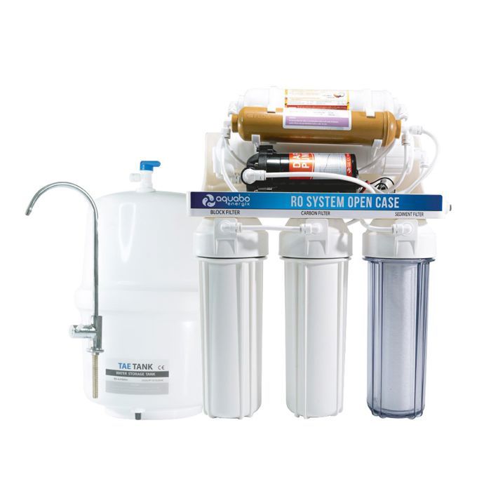 FILTRE EAU OPEN CASE 6ST WITH PUMP AQUABO