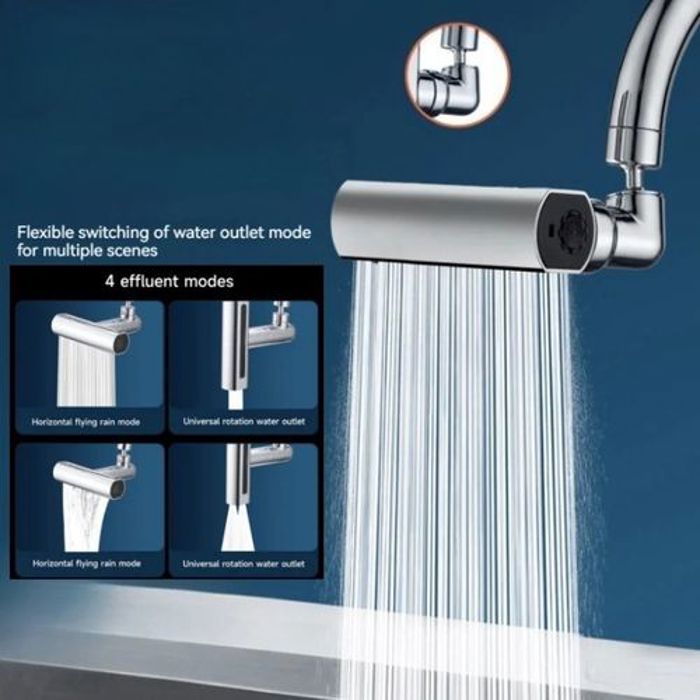 Robinet Lavabo De cuisine Pivotante à 360°,Multifonctionnel,économie d'eau