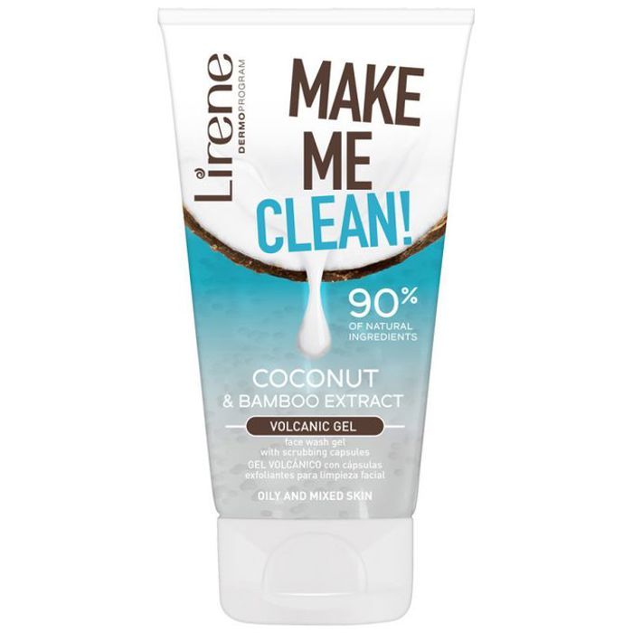 GEL NETTOYANT MAKE ME VISAGE COCONUT & BAMBOO 150 ML LIRENE