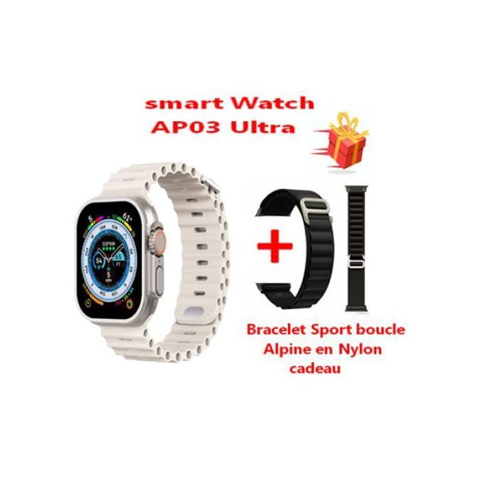 Smartwatch 2 en 1 - Sport, Appel Bluetooth, Fréquence Cardiaque, Pression Artérielle, Casque TWS.