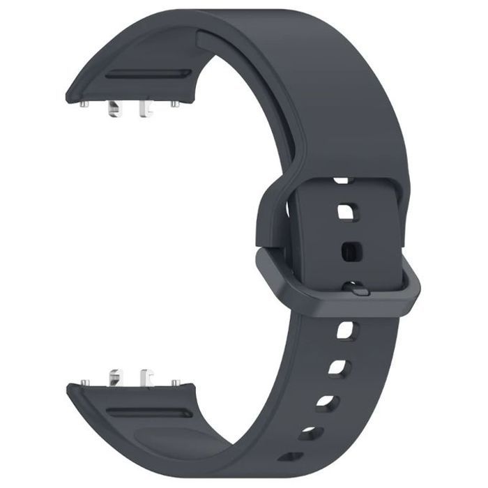 Bracelet de rechange en Silicone souple Gris Foncé pour Samsung Galaxy Fit 3