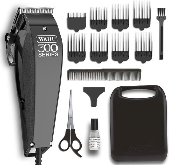 Tondeuse à cheveux - WAHL - Home Pro 300 - 14 pièces - Lames auto-affûtées - Puissante
