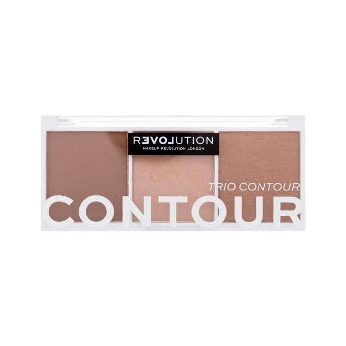 Revolution Relove 6g Color Play Contour Trio, Sucre Cuit, Cassette Décorative