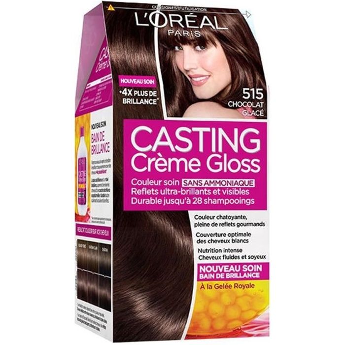 Coloration Casting Crème Gloss L'OREAL PARIS - Chocolat Glacé 515