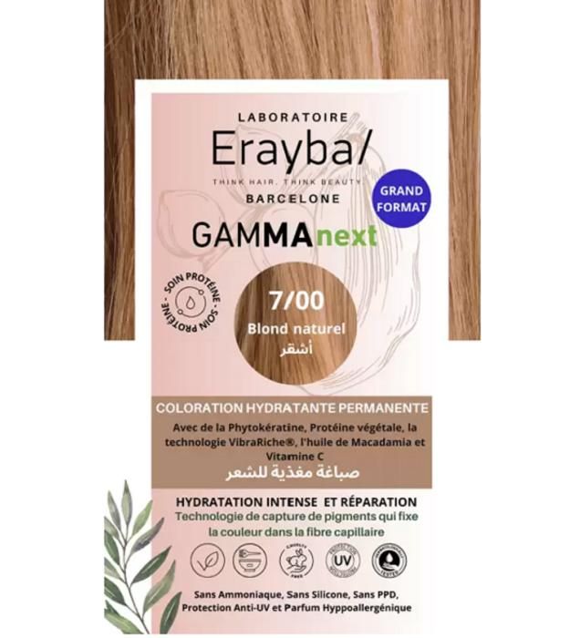 Coloration Gamma Next 7/00 Blond Naturel Erayba 7/00 60ml