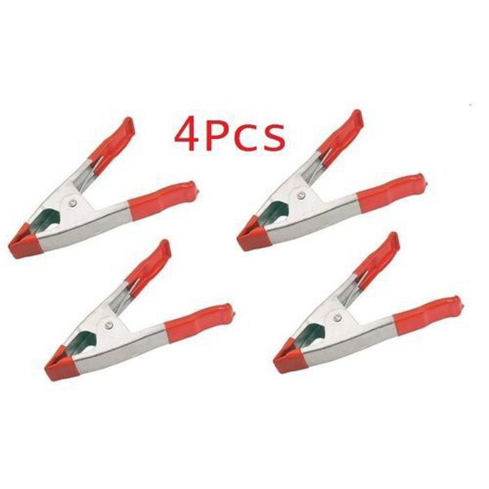4pcsPince à ressort en forme de A en métal de pouces pince à ressort polyvalente