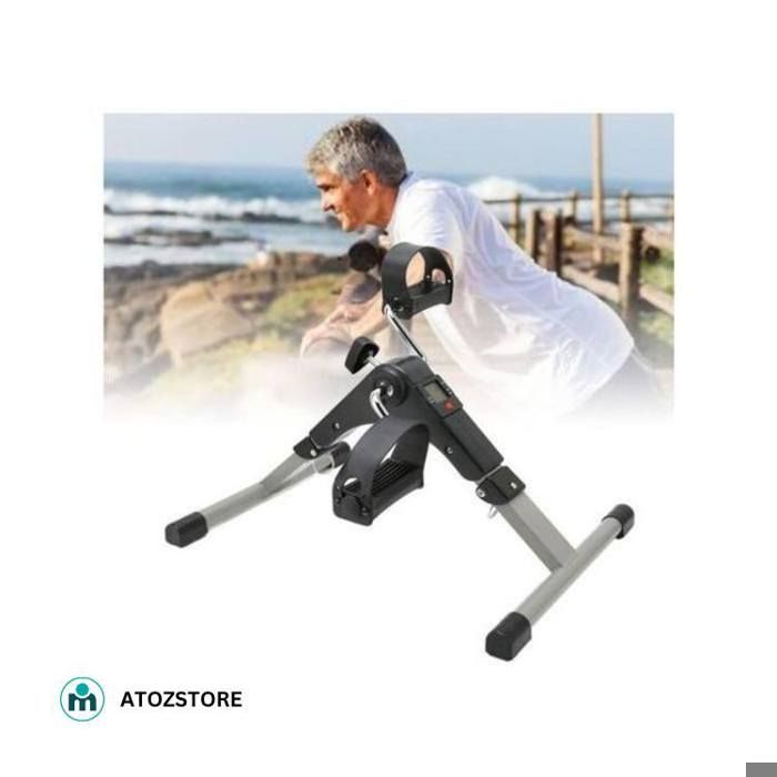 Vélo d'Exercice - Non spécifié - Mini-Cycle - Pliant - Écran LCD - Compact pour Bras et Jambes
