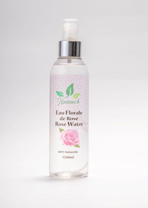Eau de Rose - Naneach - 200ml - Hydratante - Apaisante - Purifiante