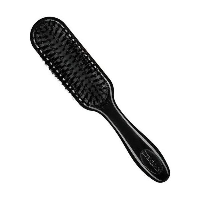 Brosse à cheveux - DENMAN - D90 BLACK - Compacte - Ergonomique - Picots souples