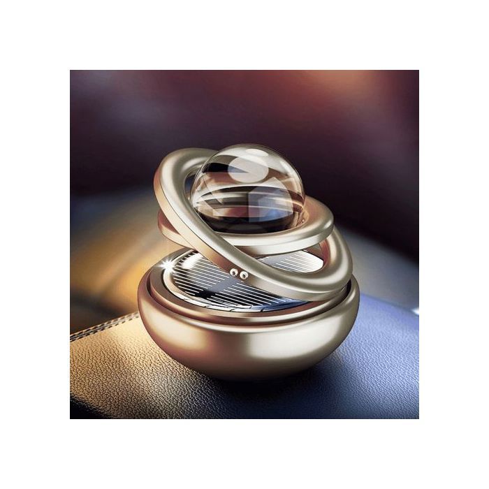 Solar Car Air Freshener Sunlight Sensor Essential Oil Diffuser Automatic