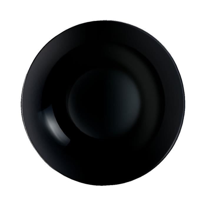 Diwali Assiette Creuse Noir D20cm