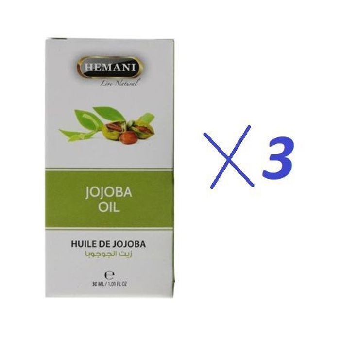 Hemani Huile de jojoba *3 naturelle. 30 ml