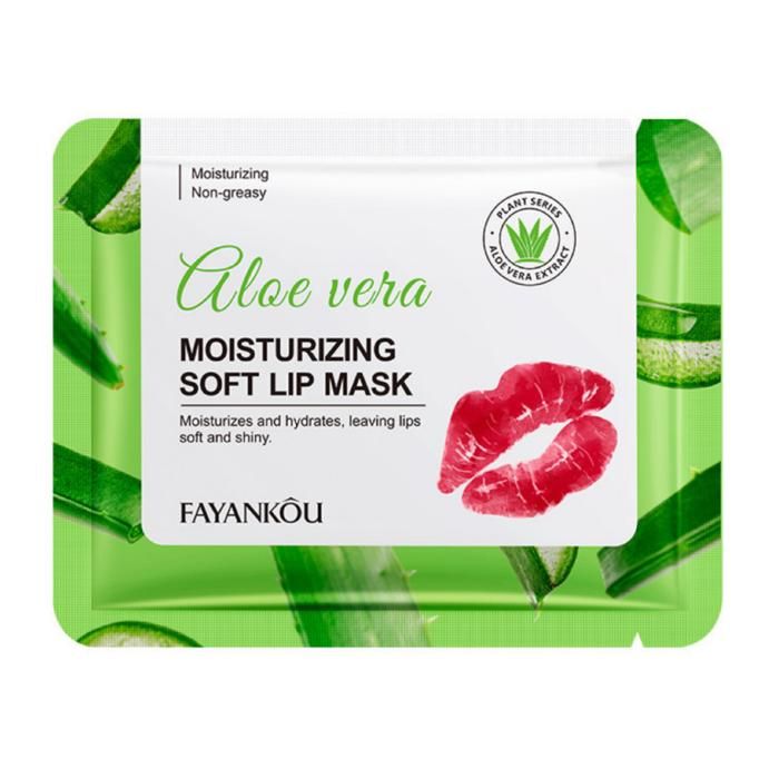 Masque pour Les Lèvres - FAYANKÔU - Hydratant - Aloe Vera - 8g - Répare les lèvres sèches