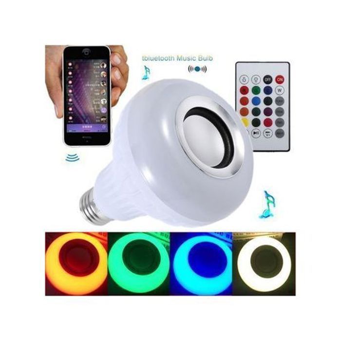 Led Lamp MUSIC Ampoule Avec Haut-Parleur Bluetooth