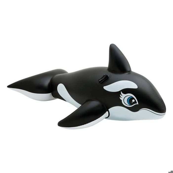 Baleine à Chevaucher - Intex - Grande - 193 x 119 cm - PVC - Pour enfants à partir de 3 ans