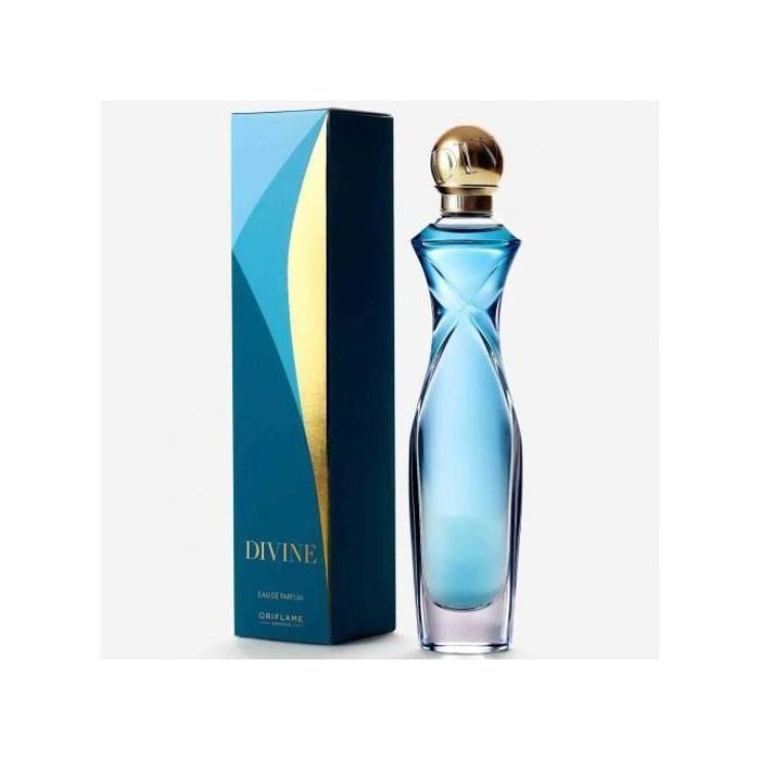 Eau de Parfum - Oriflame - Divine - 50 ml - Notes florales - Design glamour - Femme