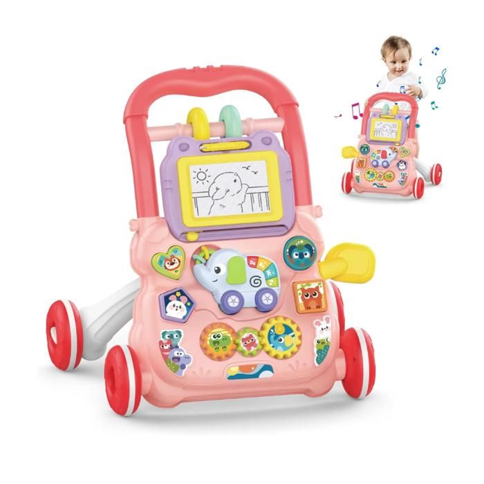 Trotteur bébé musical éléphant