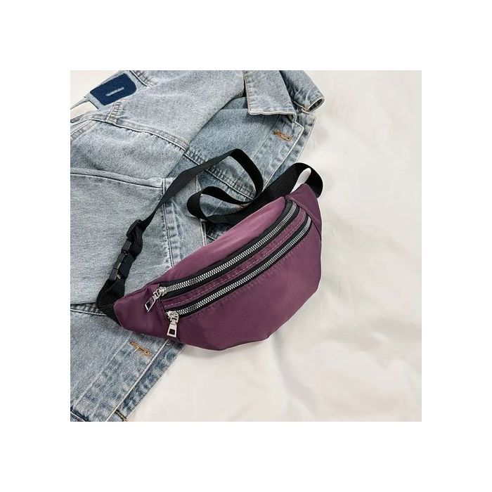 Sac banane étanche, Sac à bandoulière élégant, Sacoche de qualité, Sac de poitrine unisexe
