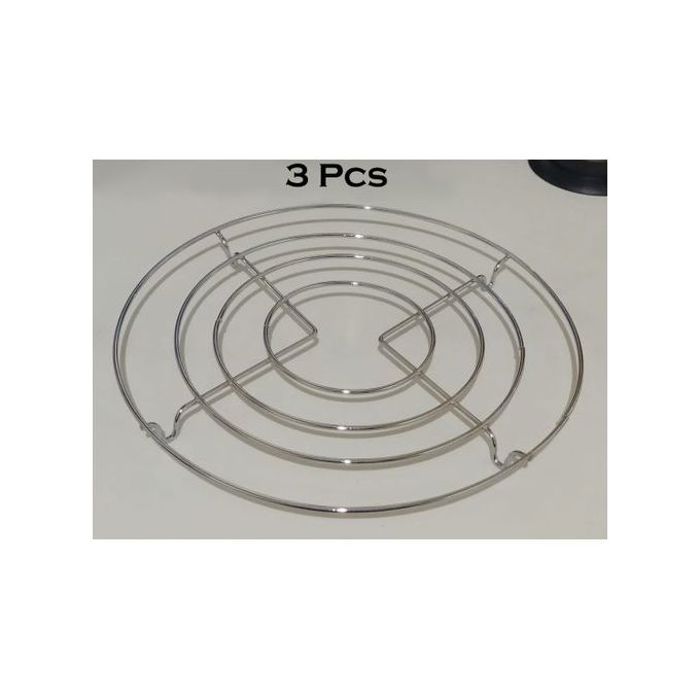 3 pièce supportes pour cuisson à la vapeur des aliments, ustensile de cuisine, dessous de plat de tajine
