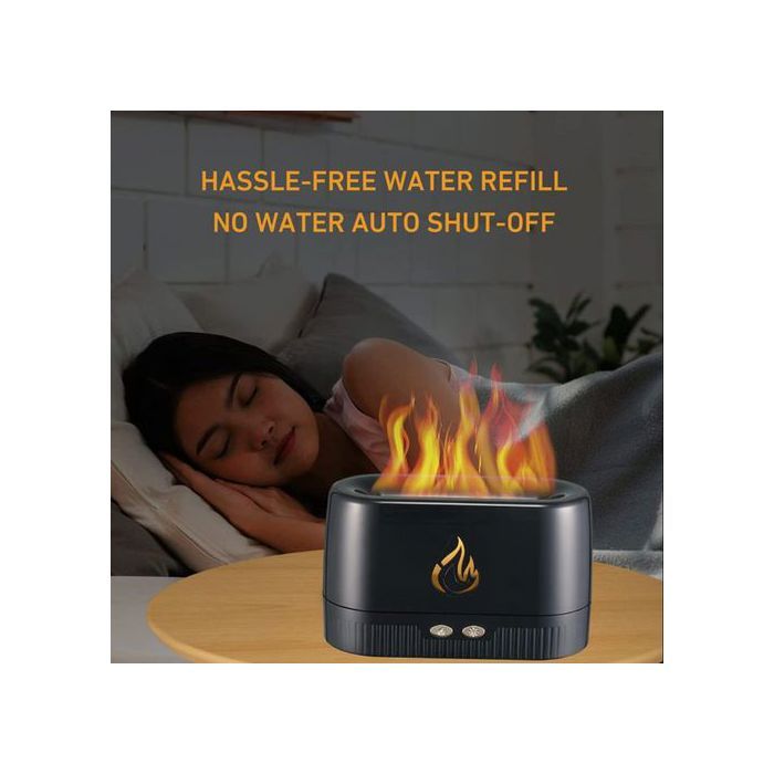 Diffuseur d'arôme de flamme diffuseur d'huile essentielle USB pour bureau à domicile