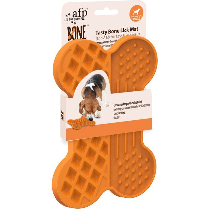 Tapis de léchage AFP Bone Appetit Tasty Bone pour Chien – Taille L
