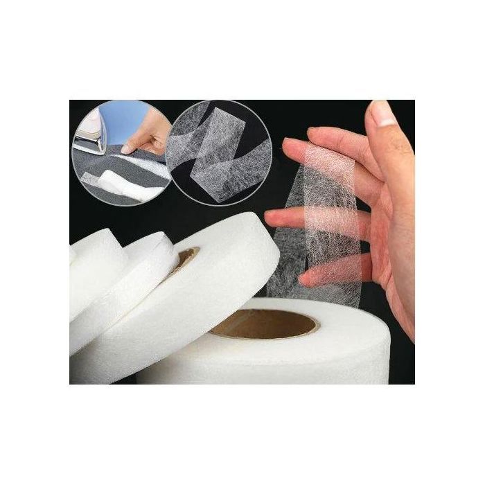 Ruban Adhésif Double Face Thermocollant Pour Collage Doublure En Tissu