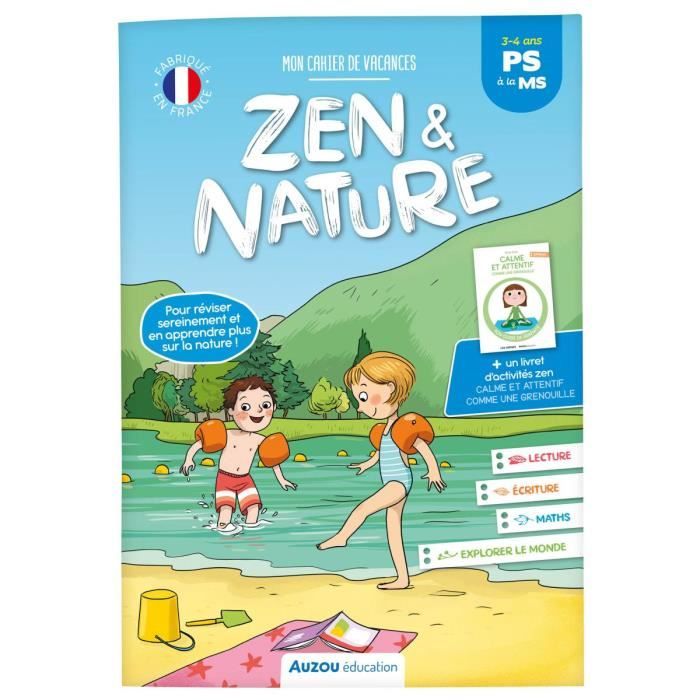 Mon Cahier De Vacances Zen Et Nature - De La Ps À La Ms
