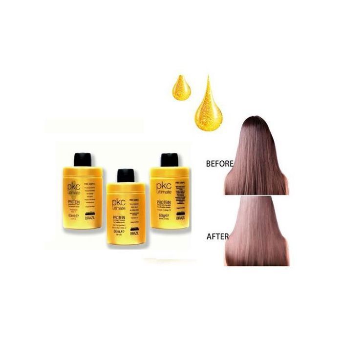 Ultimate PKC ultime-protéine kératine avec collagène (60ml × 3)