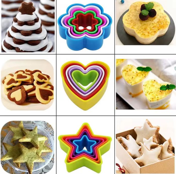 Moule à Biscuits - KEMU - 15pcs - Multicolore - Plastique - Compatible Lave-Vaisselle