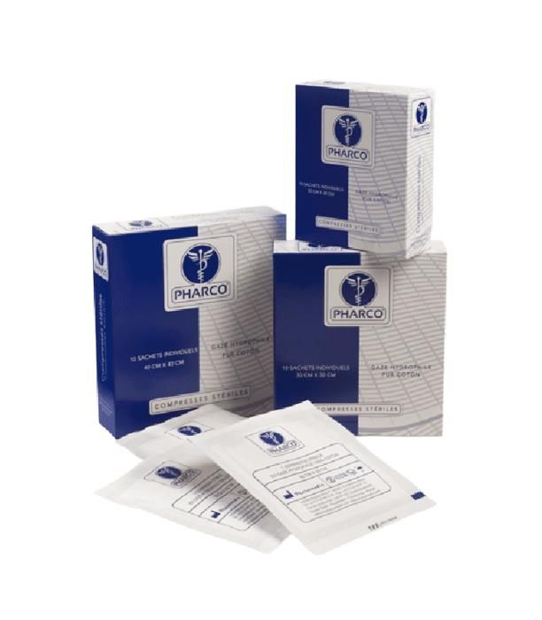 COMPRESSE STERILE pharco 20*20CM