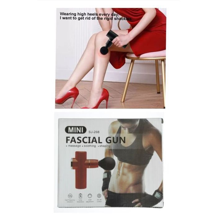 FASCIAL GUN Mini Pistolet Massage Musculaire Et Soulagement 4 vitesse