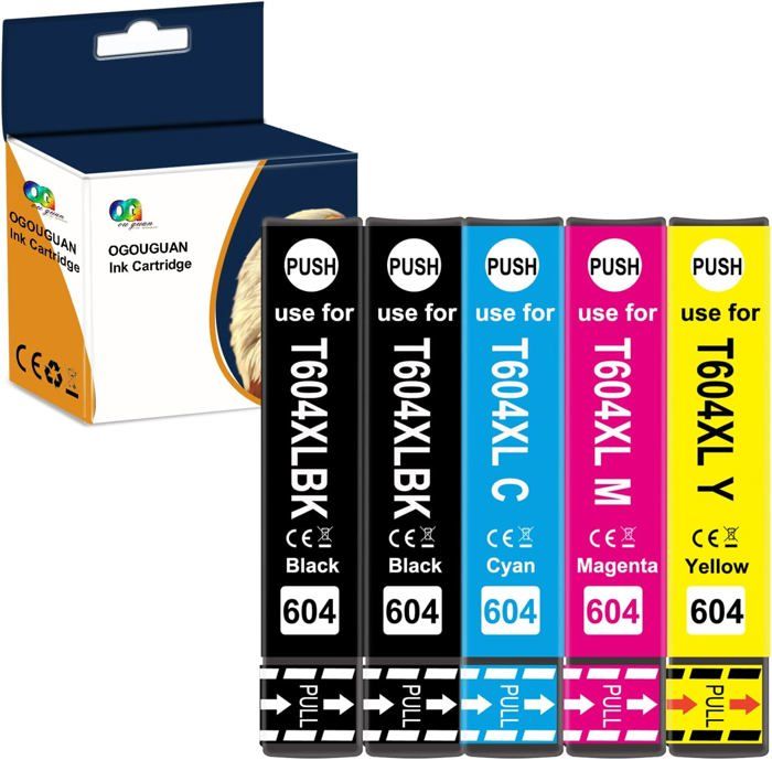 604 XL Multipack kompatibel bläckpatron ersättning för Epson 604XL för Expression Home XP-2205 XP-4200 XP-3200 XP-3205 2200