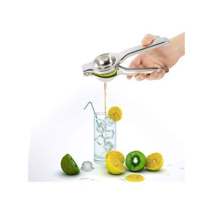 Presse-Citron Manuel en Aluminium : Extracteur de Jus pour Citron et Orange, Poignée Antidérapante