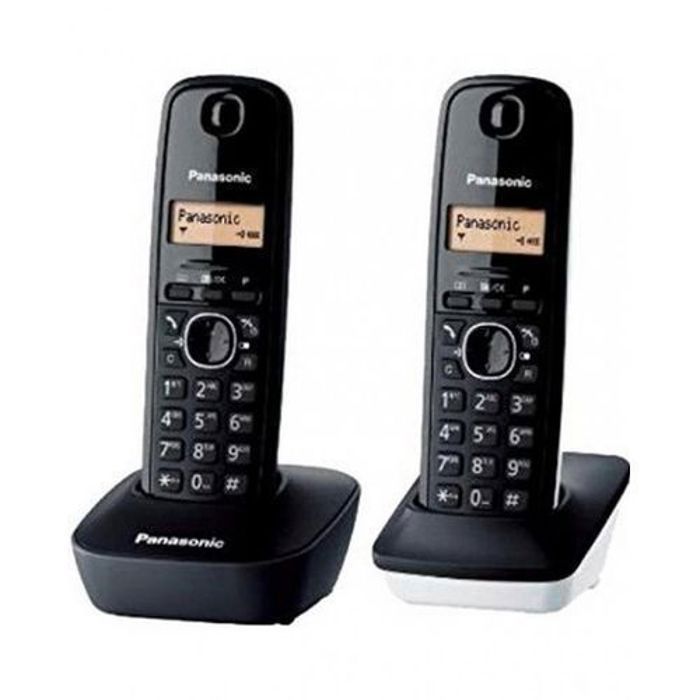 Panasonic Téléphone Fixe KX-TG1612 Duo