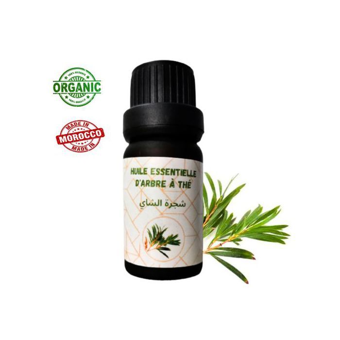 Huile essentielle - Bio - Arbre à thé - 10ml - Antibactérienne - Purifiante - Anti-inflammatoire