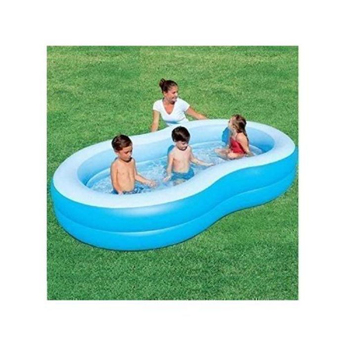 Piscine Gonflable - Bestway - Big Laguna - 2,62 m x 1,57 m - Rectangulaire - Hors-sol