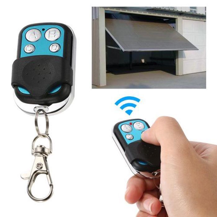 Télécommande cloner à distance Télécommande métal sans fil 4 Bouton 433MHz Contrôlable