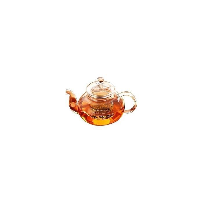 Théière en verre - 23-11 - 800ml - Filtre en verre - Résistante à la chaleur - Design élégant