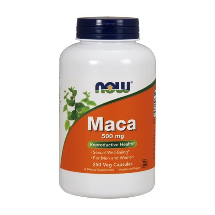 Maca 500 mg 250 veg caps