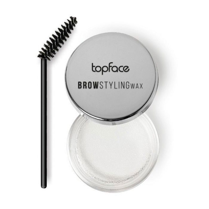 Cire Coiffante Sourcils - Topface - Transparent - Fixation Longue Durée - Huile d'Argan - Provitamine B5