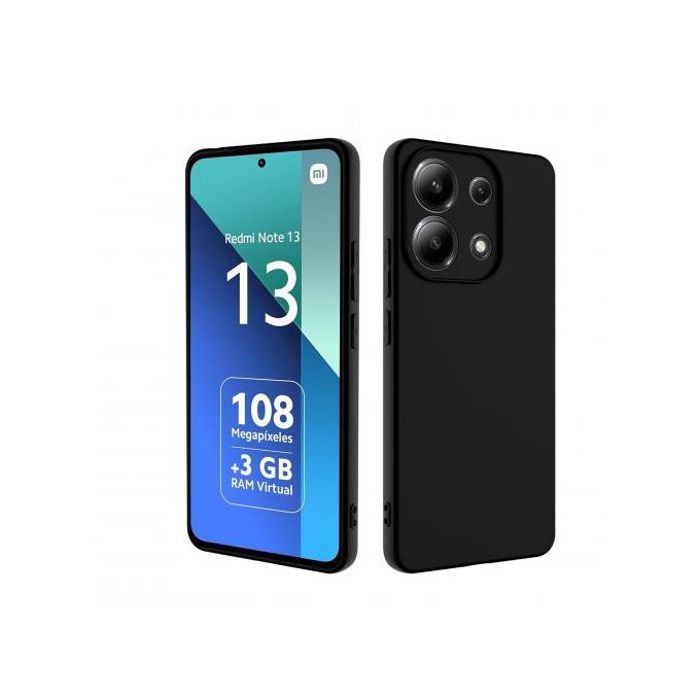 Coque de protection - GENERIC - Xiaomi Redmi Note 13 - Silicone flexible - Rembourré - Noir